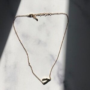 Wishbone necklace